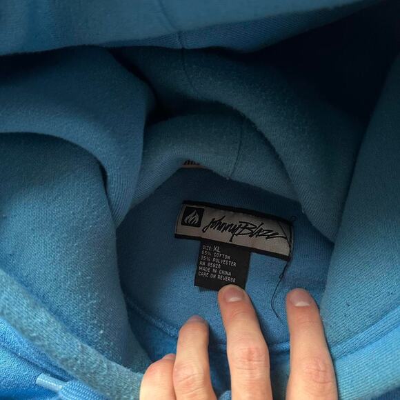 Vintage Y2K Method Man WuTang Johnny Blaze Hoodie Sweatshirt - Picture 6 of 8